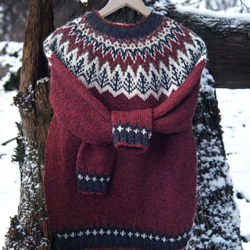 Geertruida | Pull en jacquard